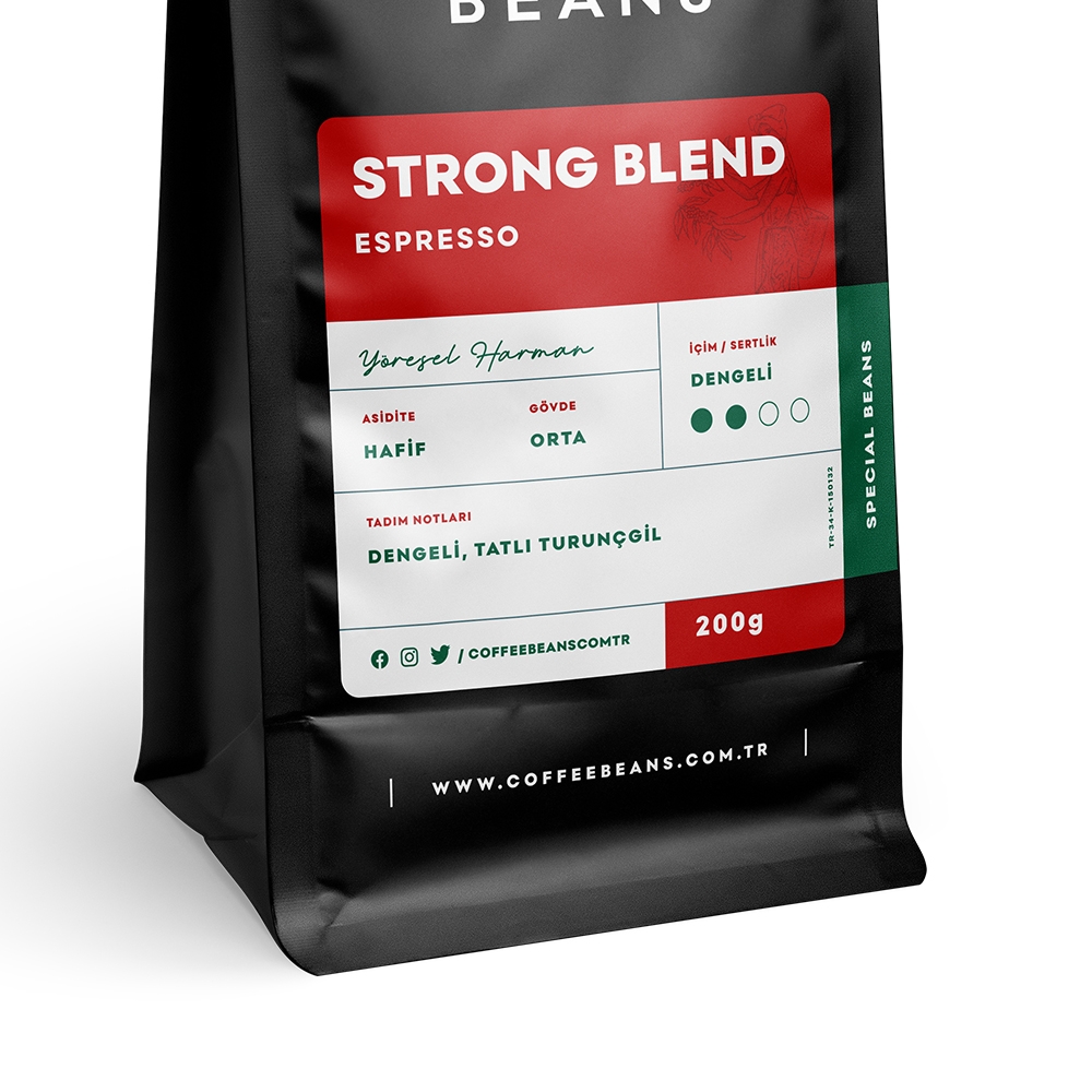 Strong Blend Espresso Dengeli Kahve Çekirdeği Fiyatı Taksit Seçenekleri