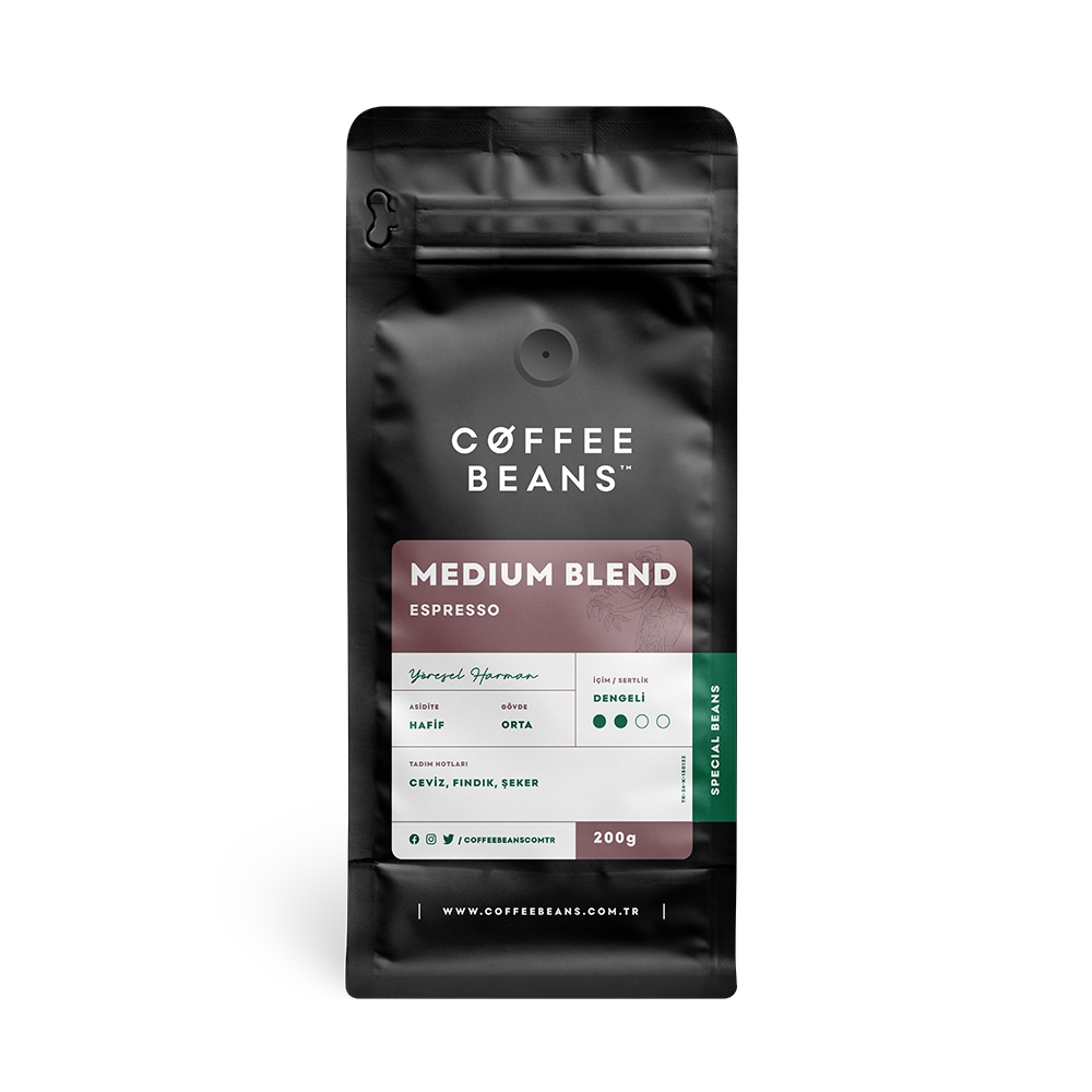 Medium Blend (Dengeli) Espresso Kahve Çekirdeği Fiyatı Taksit Seçenekleri