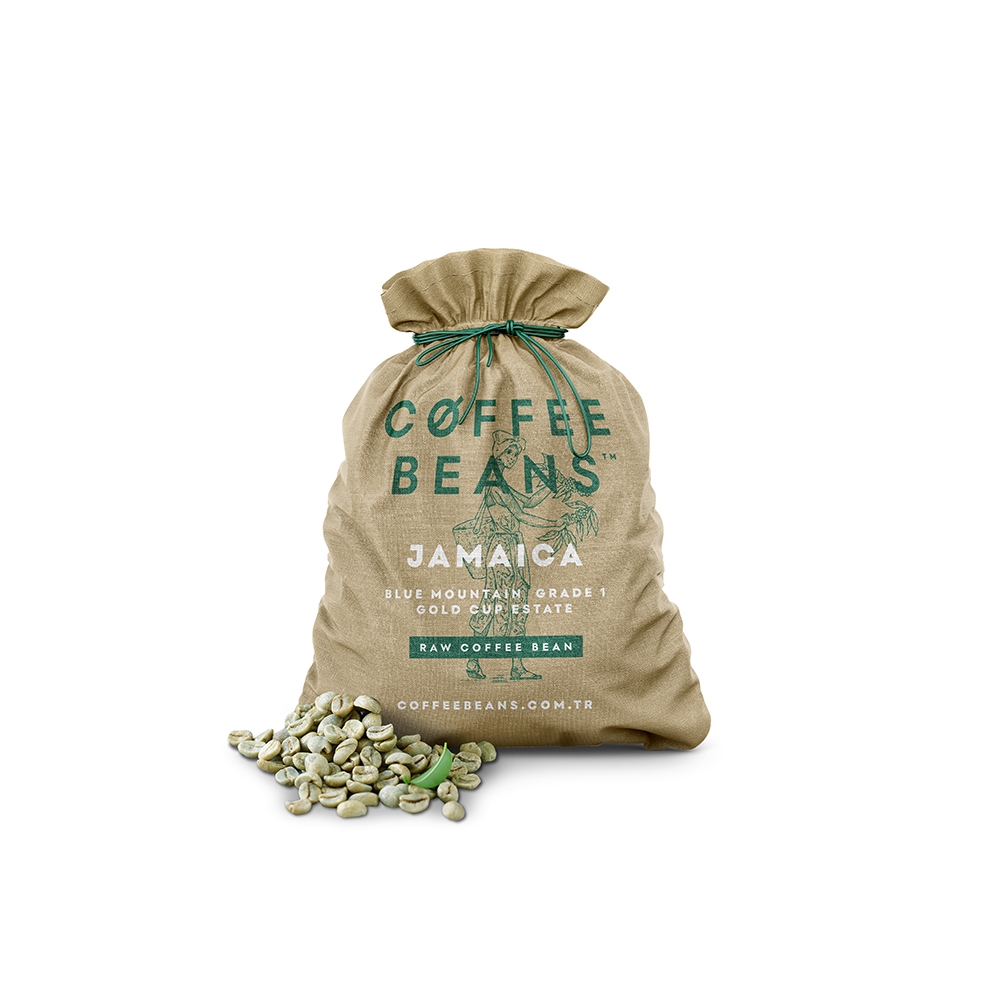 Jamaica, Blue Mountain GOLD CUP ESTATE, Raw Coffee Beans, Çiğ Kahve