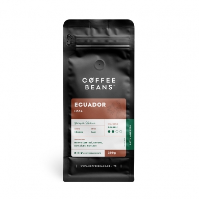 Ekvador Loja Filtre Kahve Çekirdeği