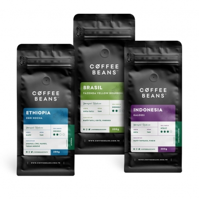 Lüks Avantajlı Yöresel Filtre Kahve 3'lü Paket